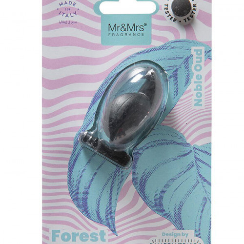 Ароматизатор для автомобиля и дома Mr&Mrs Fragrance улитка (Благородный Уд), черный