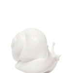 Ароматизатор для автомобиля и дома Mr&Mrs Fragrance улитка (Благородный Уд), белый