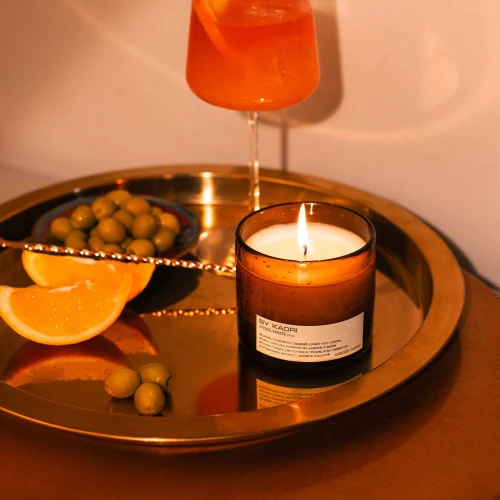 PARTY TIME   Аромат  APEROL SPRITZ Объём свечи  270ml.