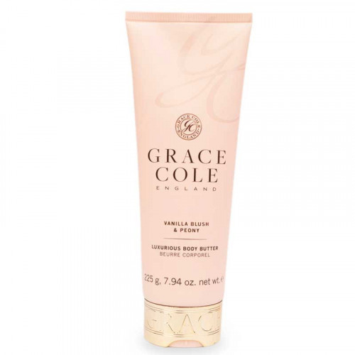 Grace Cole/Масло для тела Ваниль и пион 225гр./Vanilla Blush & Poeny